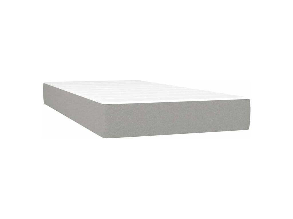 White Fabric Mattress, 90 x 200 cm
