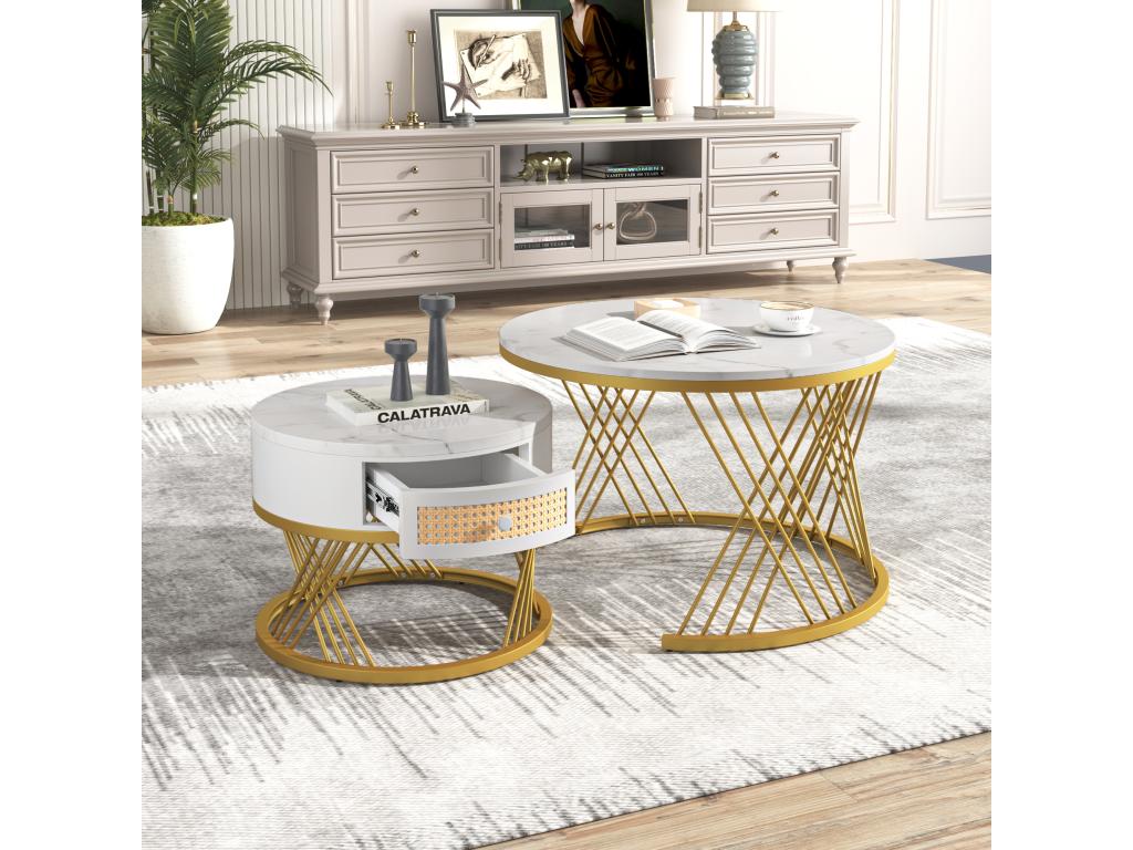 White Metal Home Furniture - dlz1766583218295