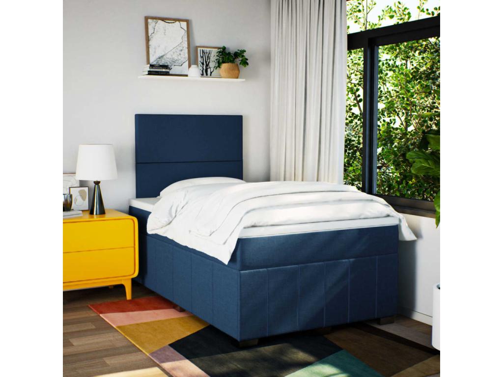 Blue Fabric Mattress, 120 x 190 cm - dlz1766583730462