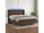 Brown Fabric Mattress, 160 x 200 cm