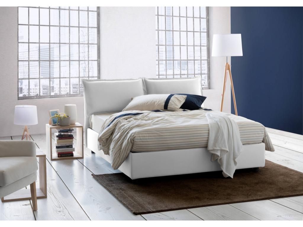 White Fabric Mattress, 120 x 200 cm