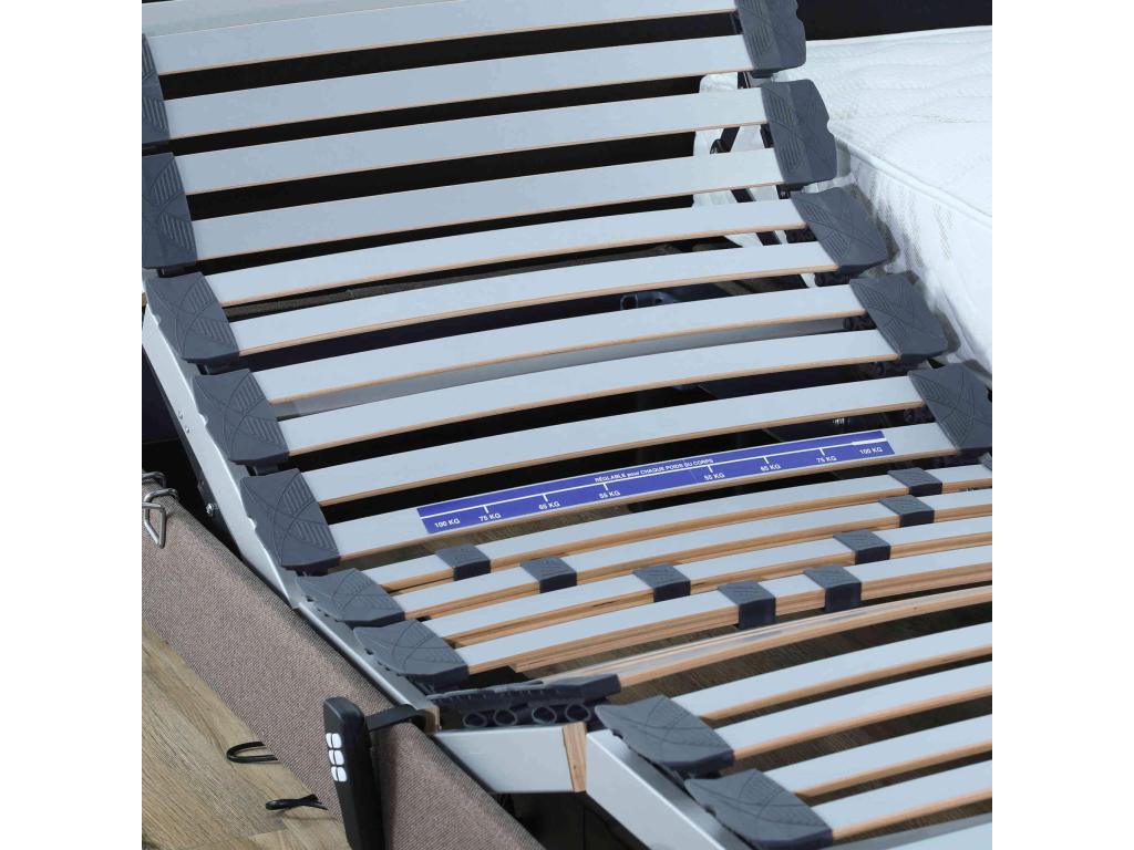 Anthracite Fabric Home Furniture, 2 x 70 x 190 cm