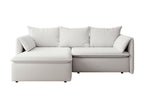 Beige Fabric Sofa Bed