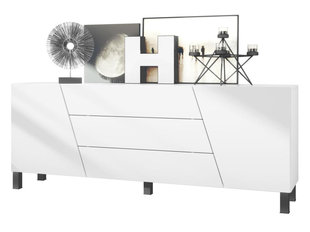 White Sideboard, 178 x 69.5 x 38.5 cm
