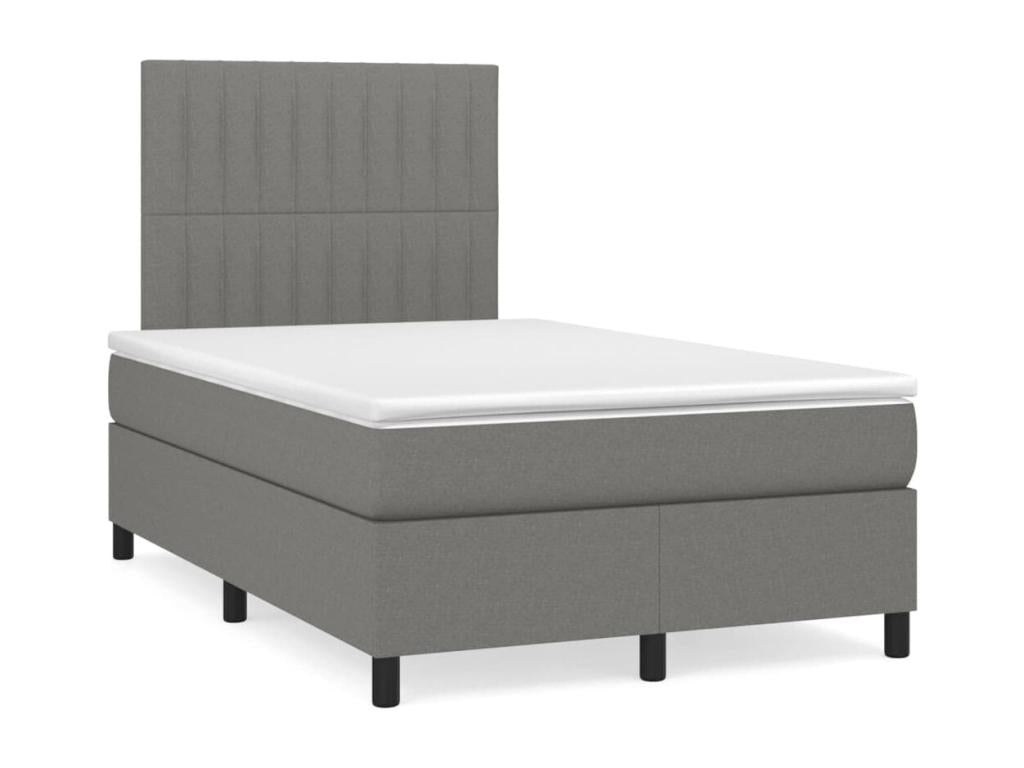 Gray Fabric Mattress, 120 x 200 cm
