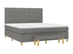 Gray Fabric Mattress, 180 x 200 cm