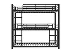 Black Metal Bed Frame, 90 x 200 cm