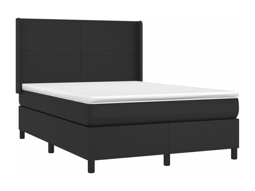 White Faux Leather Mattress, 140 x 200 cm