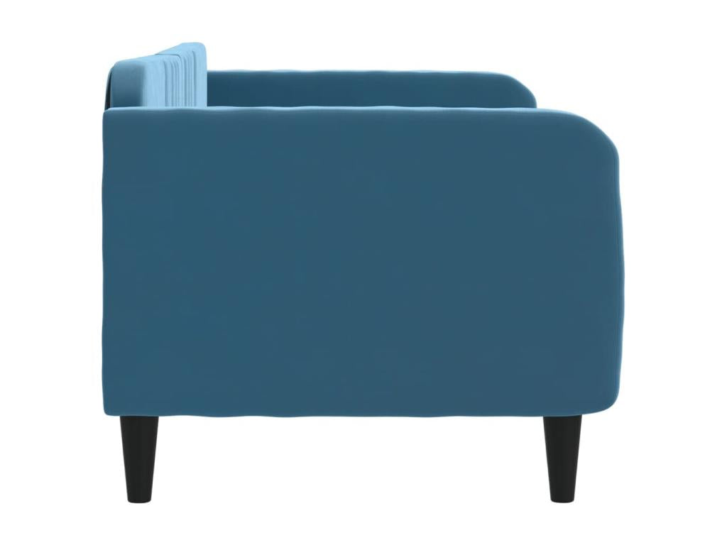 Blue Velvet Mattress, 80 x 200 cm