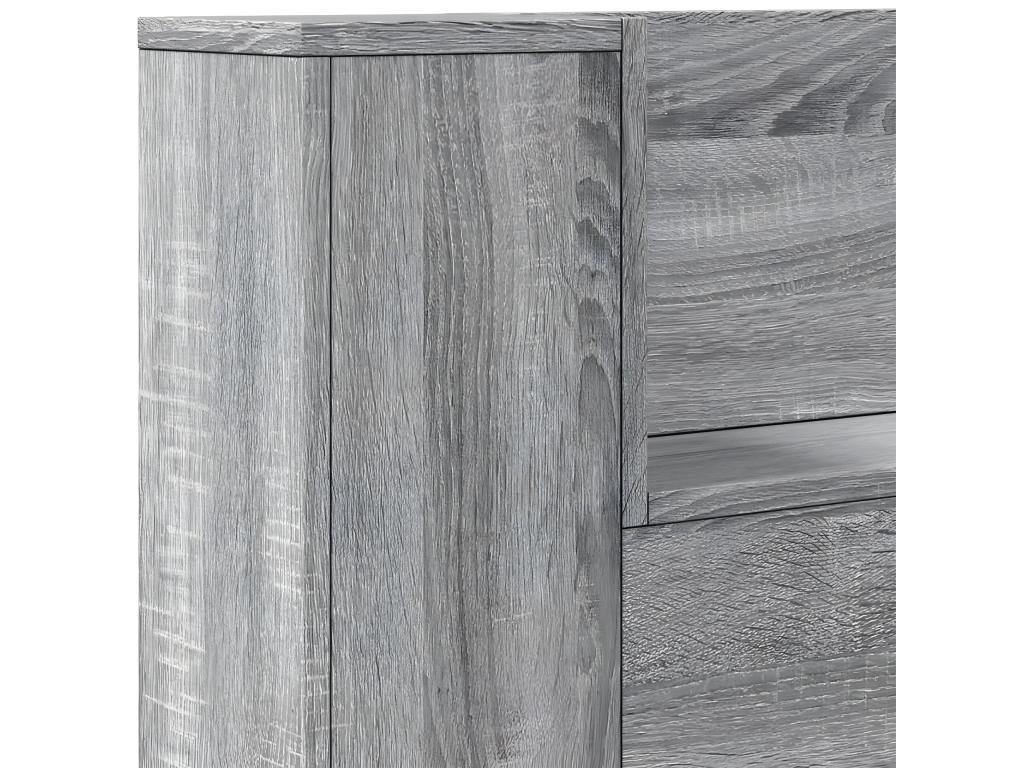 Gray Bed, 180 x 16.5 x 103.5 cm