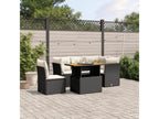 Black Woven Resin Wicker Outdoor Furniture Set - dlz1766583117213