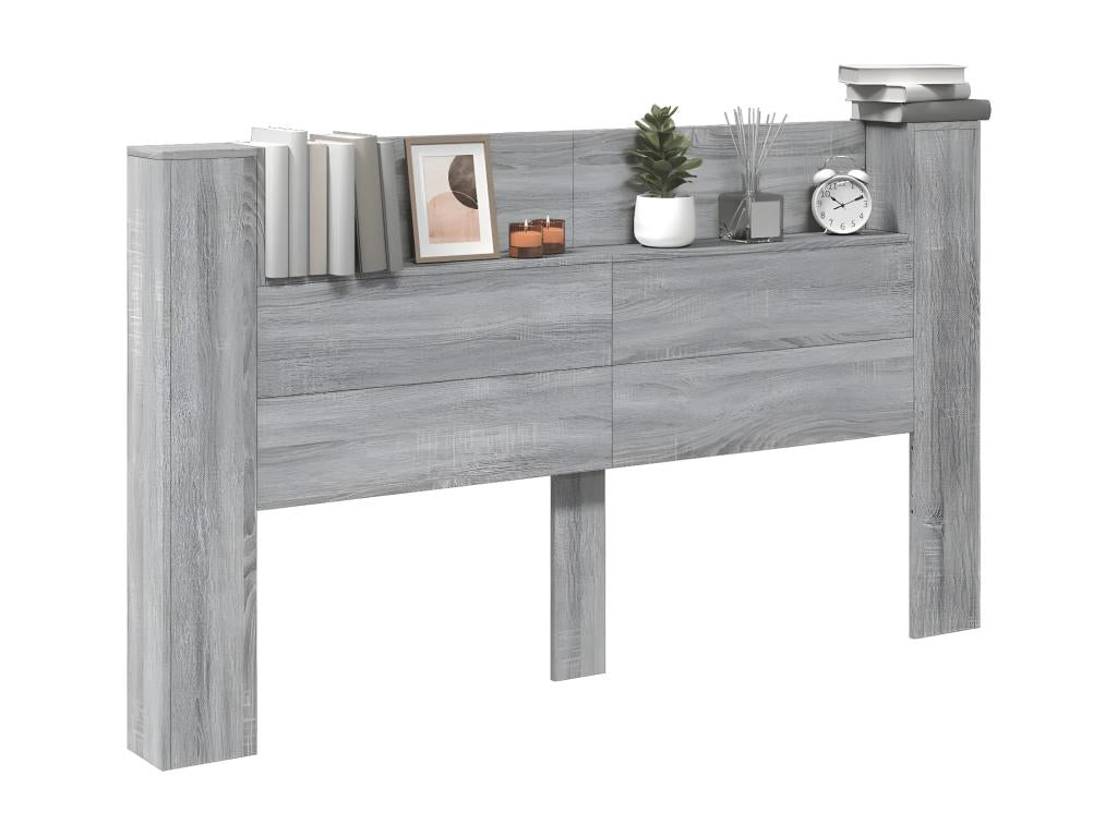 Gray Bed, 180 x 16.5 x 103.5 cm