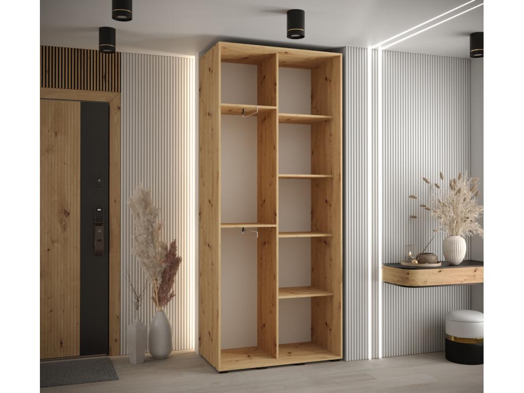 White Wardrobe, 100 x 45 x 235.2 cm