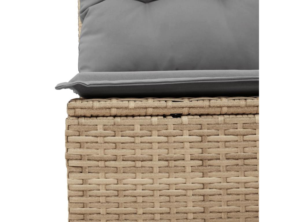 Beige Woven Resin Wicker Outdoor Furniture Set - dlz1766584046699